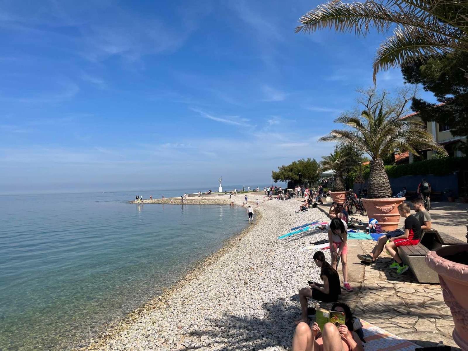 First Row To The Sea - Maremi Izola Apartment Terrace מראה חיצוני תמונה